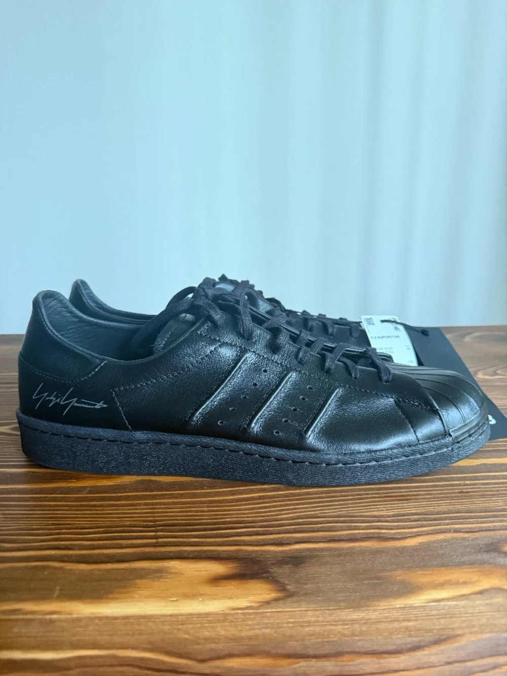 Adidas Y3 Superstar ‘Triple Black’ Low Shoes Yohji Yamamoto IE3237 Men Size 12